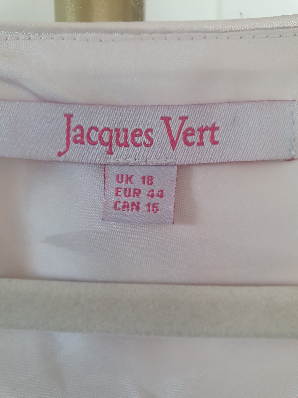 Authentic Vintage Jacques Vert Silk Blend Devoré Midi Dress | Size UK 18 |…