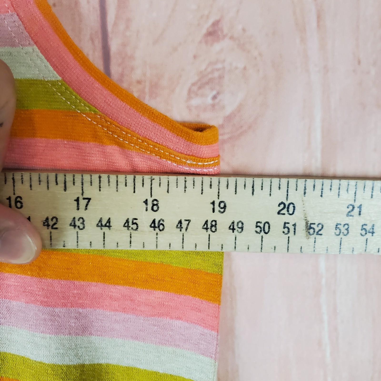 Toad & Co Grom Tank Dress Womens Medium Multicolor Hemp Striped Pockets V Neck
