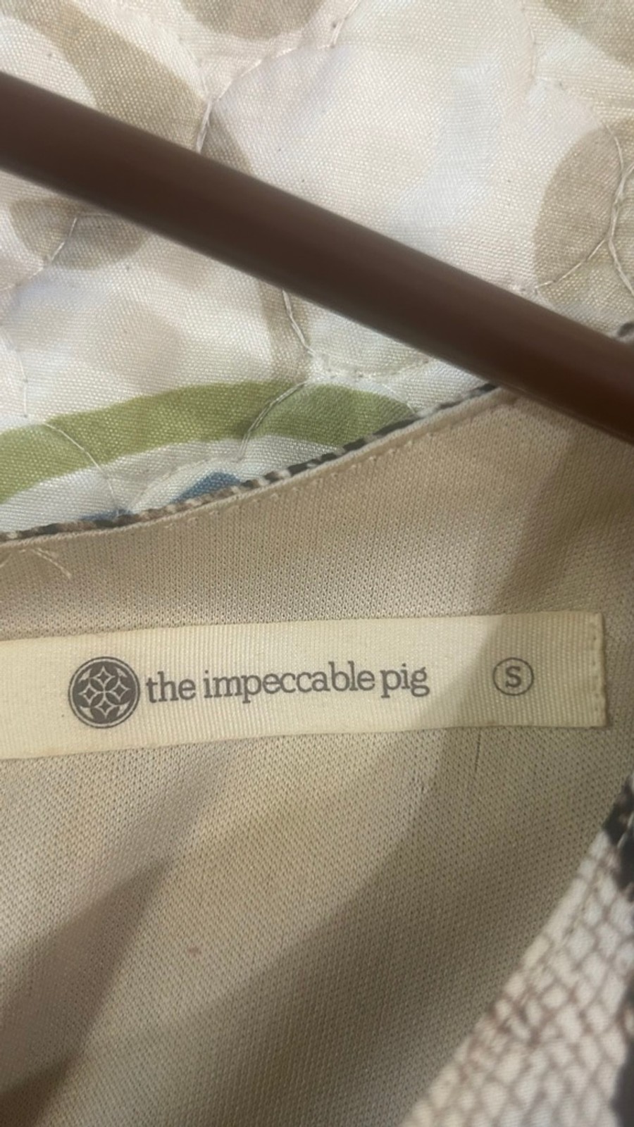 The Impeccable Pig Snakeskin Print Mini Dress Sleeveless Shift Animal Print Smal