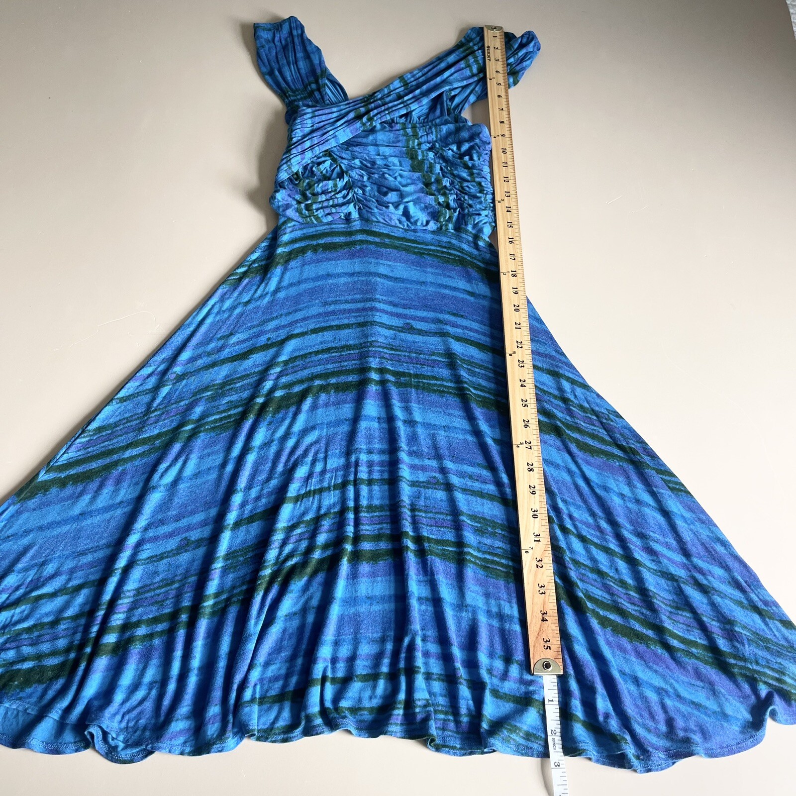 Plenty By Tracy Reese Surplice Jersey Knit Dress Women’s Size S Blue