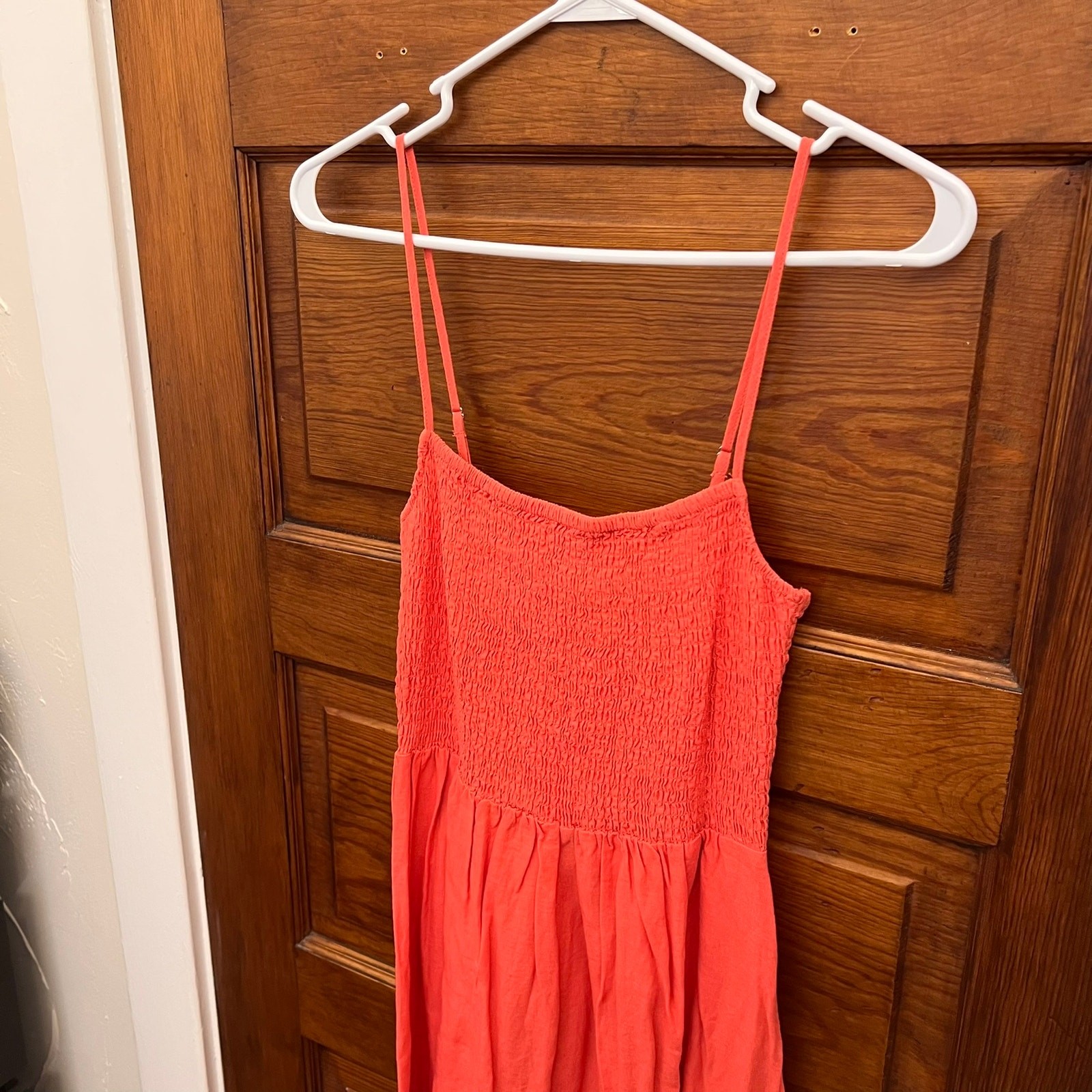 Z Supply Bayside Linen Maxi Dress Persimmon sz XS NWT’s $129 Women’s