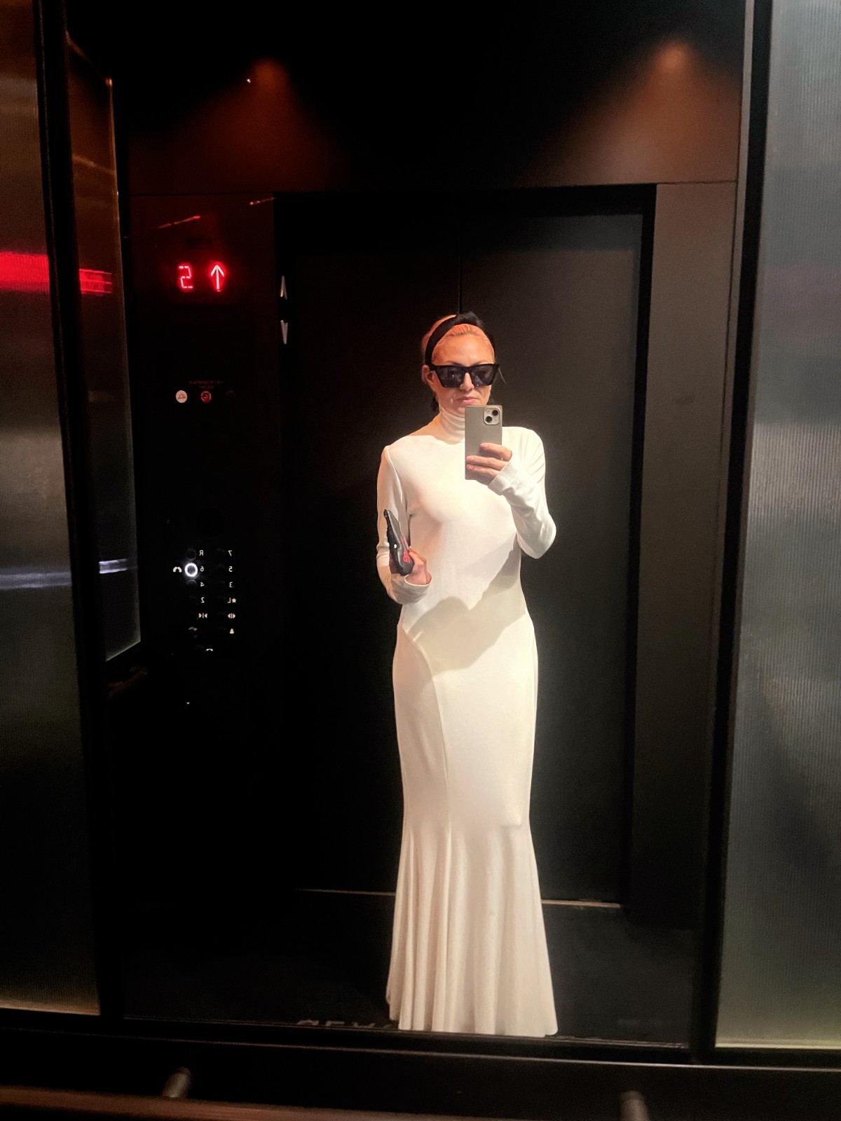 norma kamali long white jersey mermaid dress