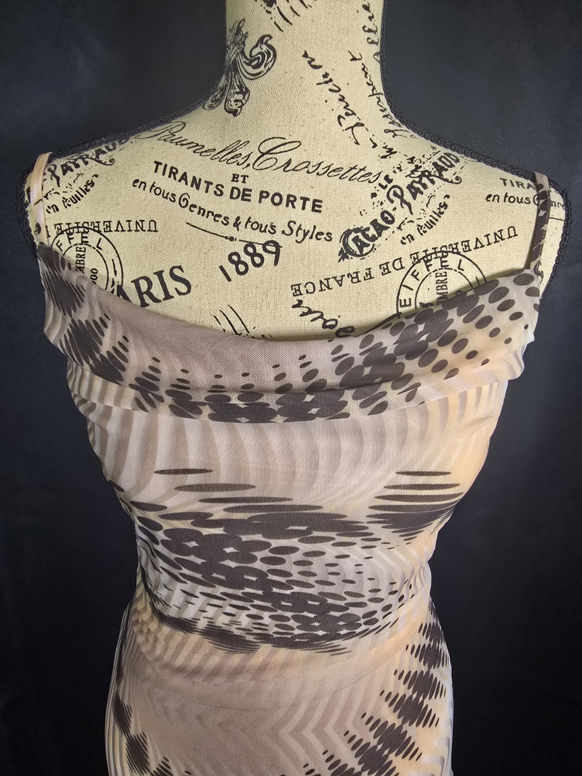 Forever 21 Multi Nude Colored Mini Dress Women’s Size Small