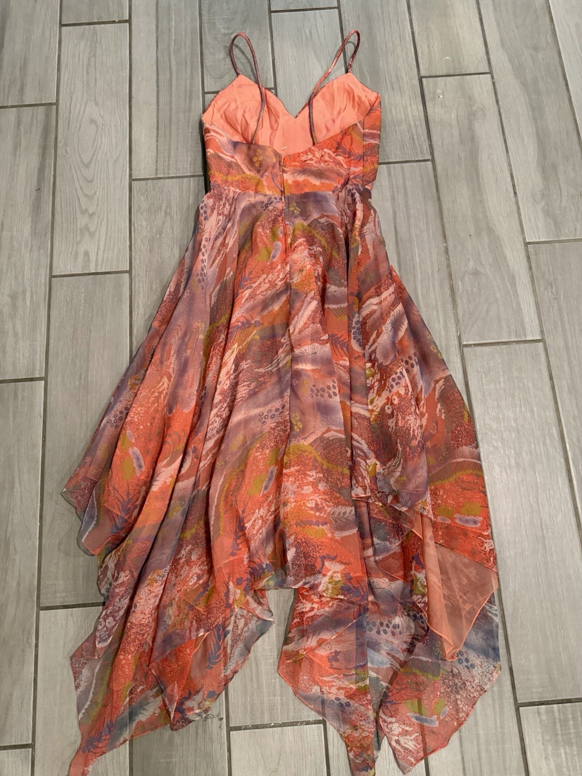 TIME CAPSULE GEM ✨ Rare authentic 1970s two-piece Original by Jereell Chiffon