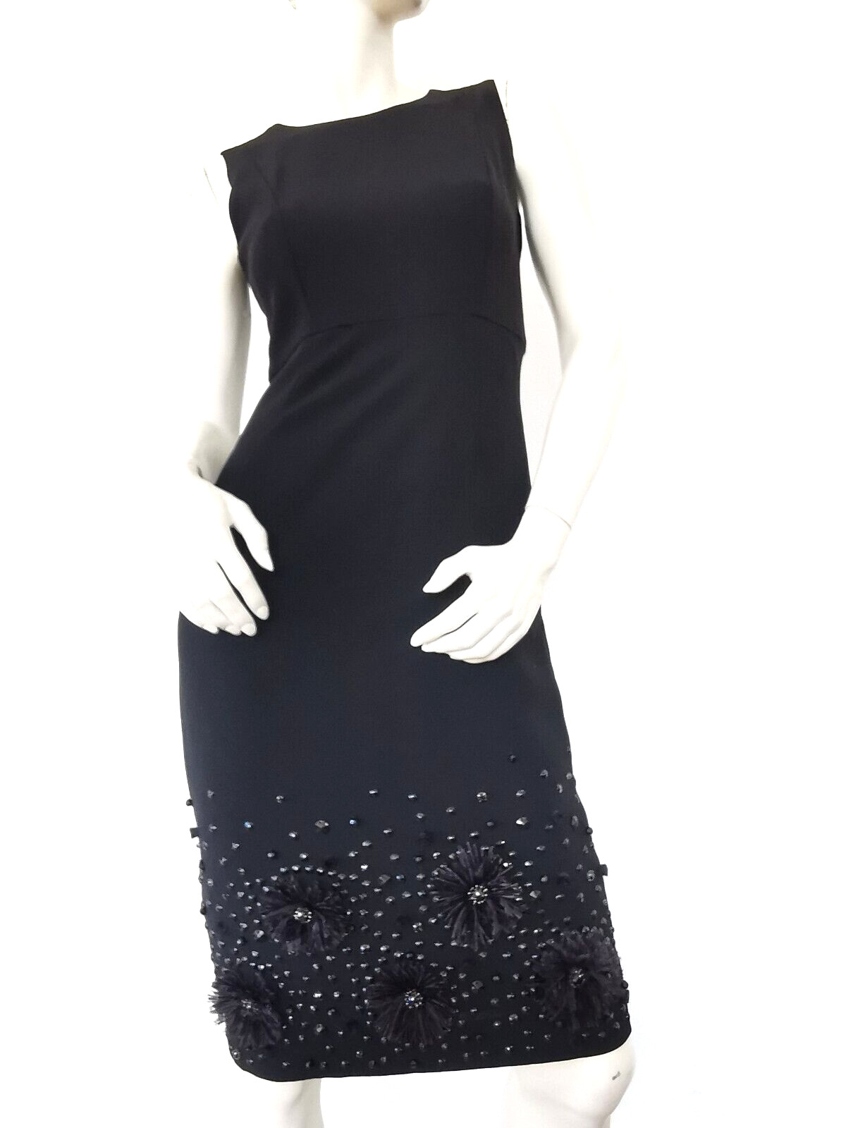 RRP €559 ✨ MAX MARA Embellished Triacetate dress US2_ It36_ De32_ Uk4_ Fr34
