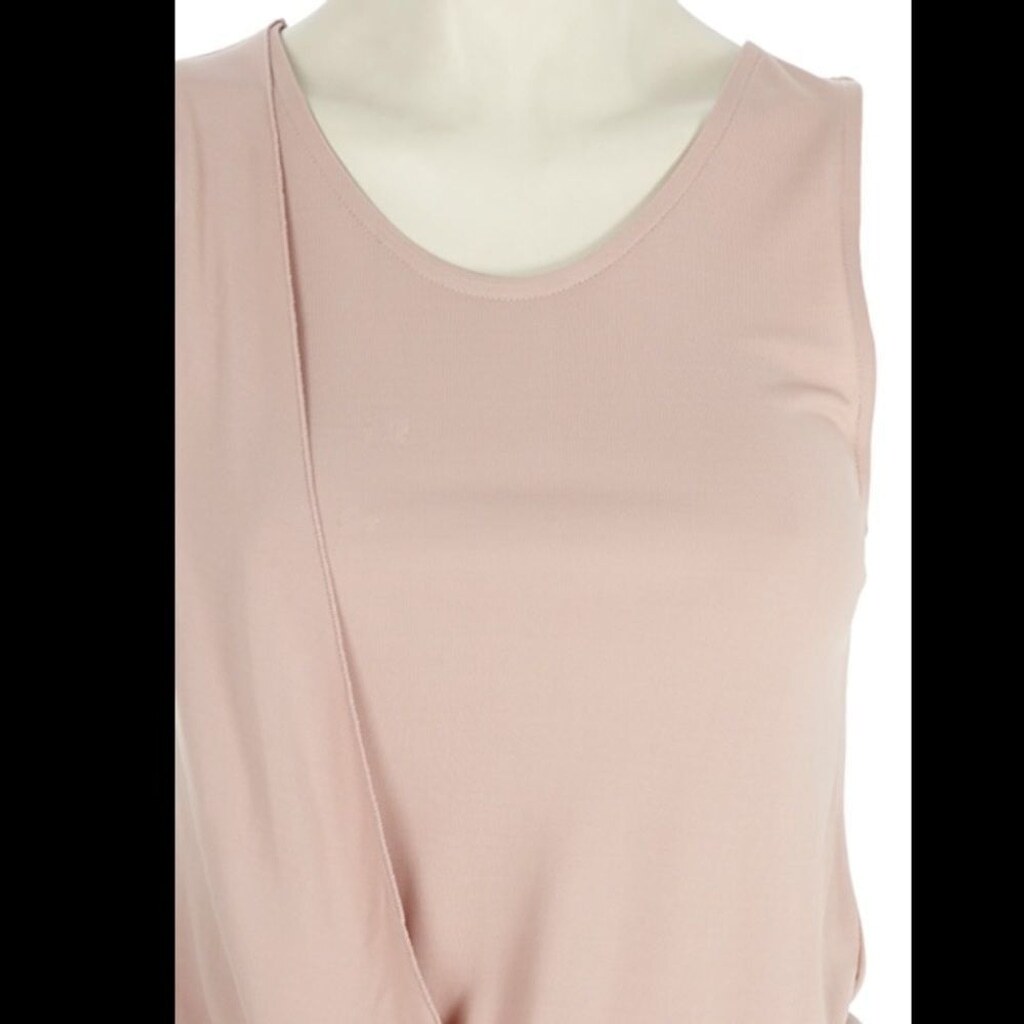 FILIPPA K Dusty Pink Viscose Drape Tank Dress XS