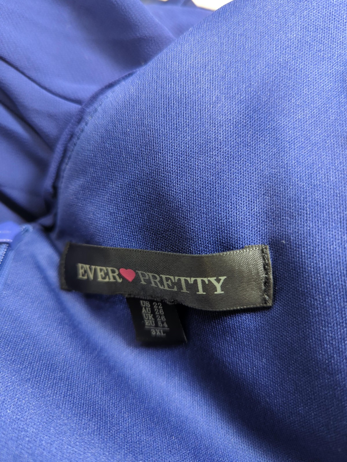 Ever-Pretty Maxi Dress UK26 in Blue