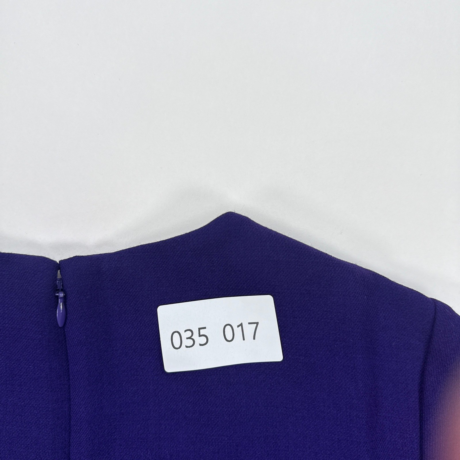 Kate Spade New York Gail Jeweled Shift Dress Womens 10 Purple Wool Embellished