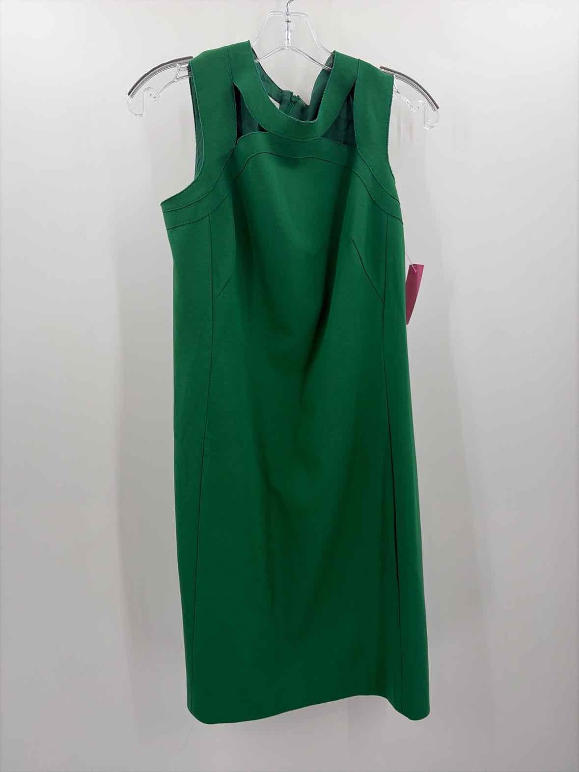 Pre-Owned Akris Punto Green Size 8 Knee Length Sleeveless Dress