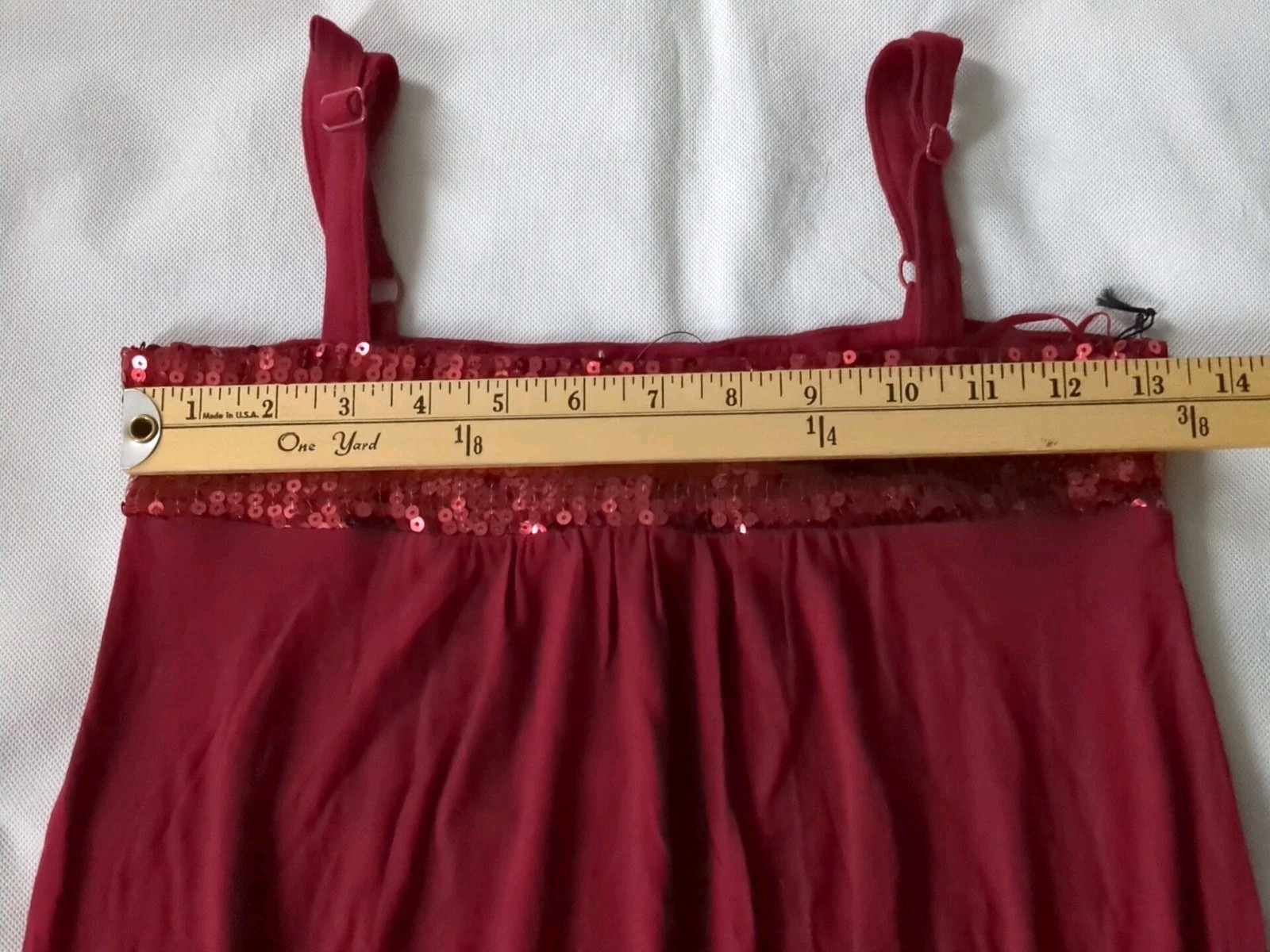 Vertigo Paris Womens Size Small Cocktail Mini Dress/Top Red Sequin Sexy NWT$120