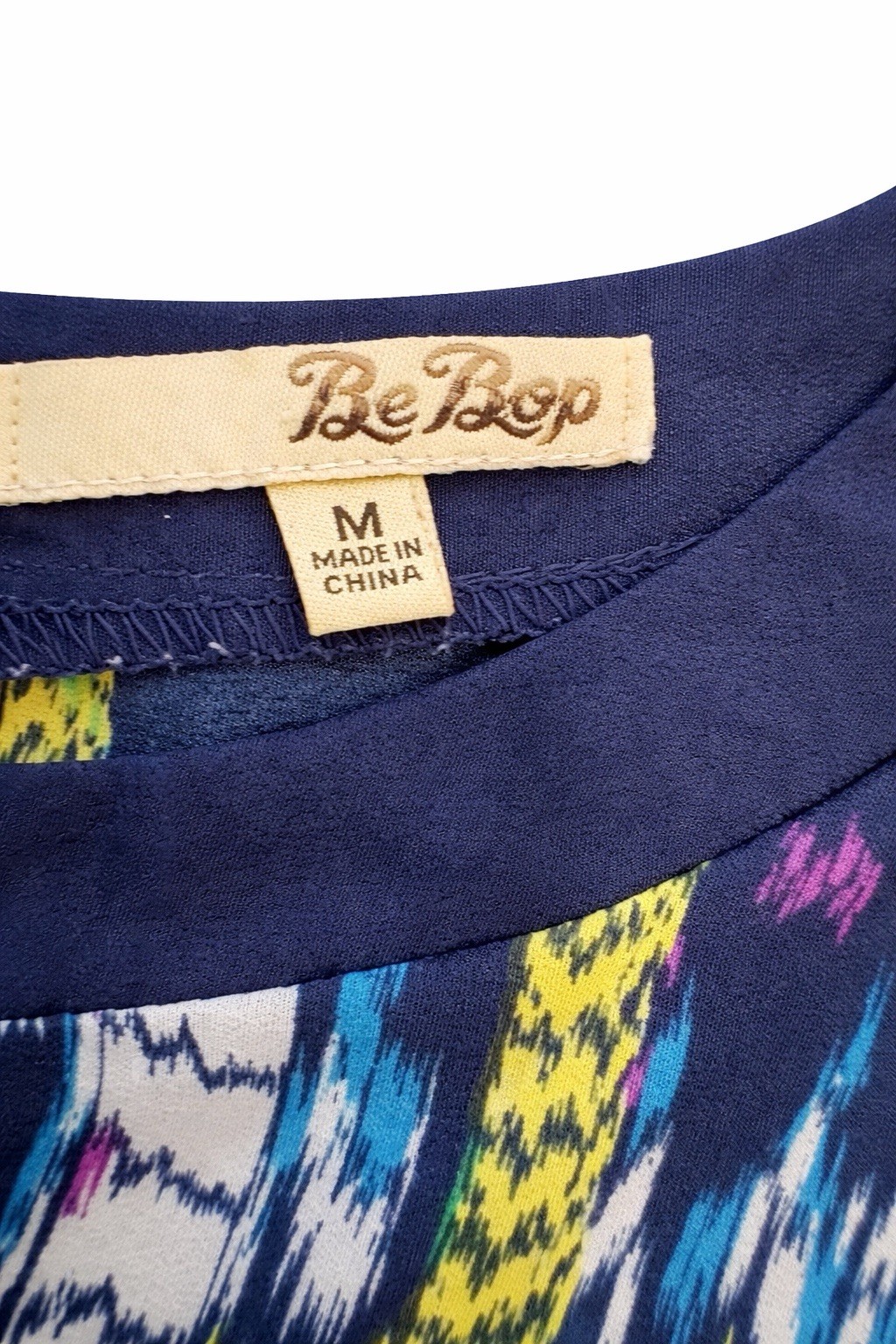 BeBop Womens Medium Multicolor Mini With Belt Tie In The Back