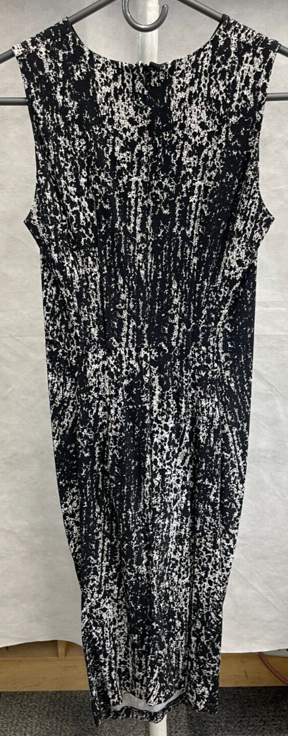 Women’s Max Mara Sportmax Black And White Graphic Dress Size 4