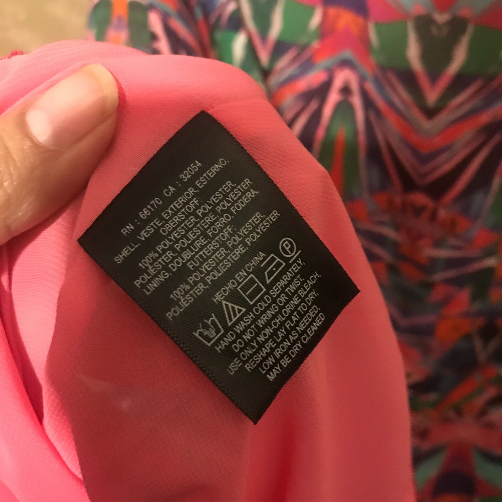Anthropologie Vanessa Virginia Pink Multi-Color Tribal MURAL Midi Dress Size 0