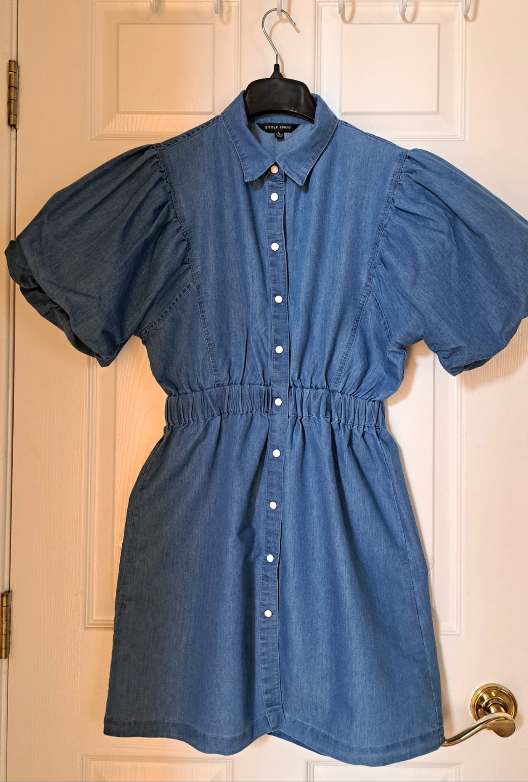 Style Envy Denim Skirting Dress