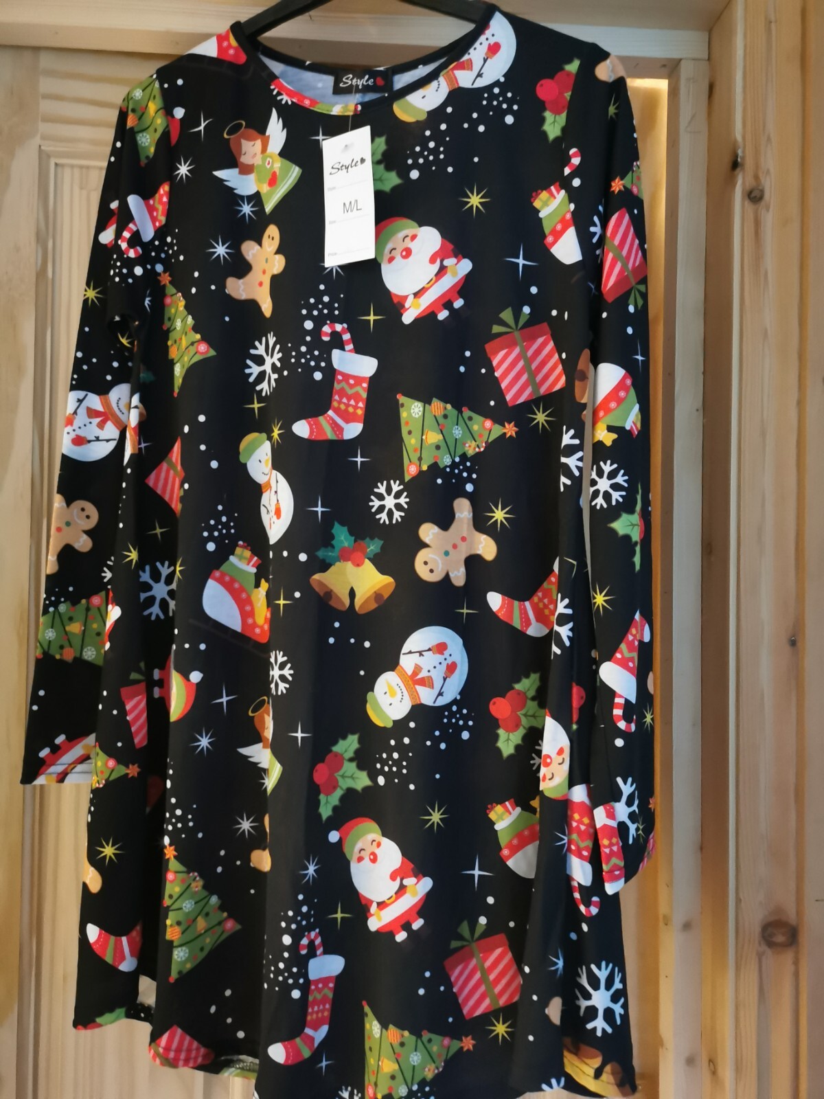 Xmas Dress Size M/L NWT