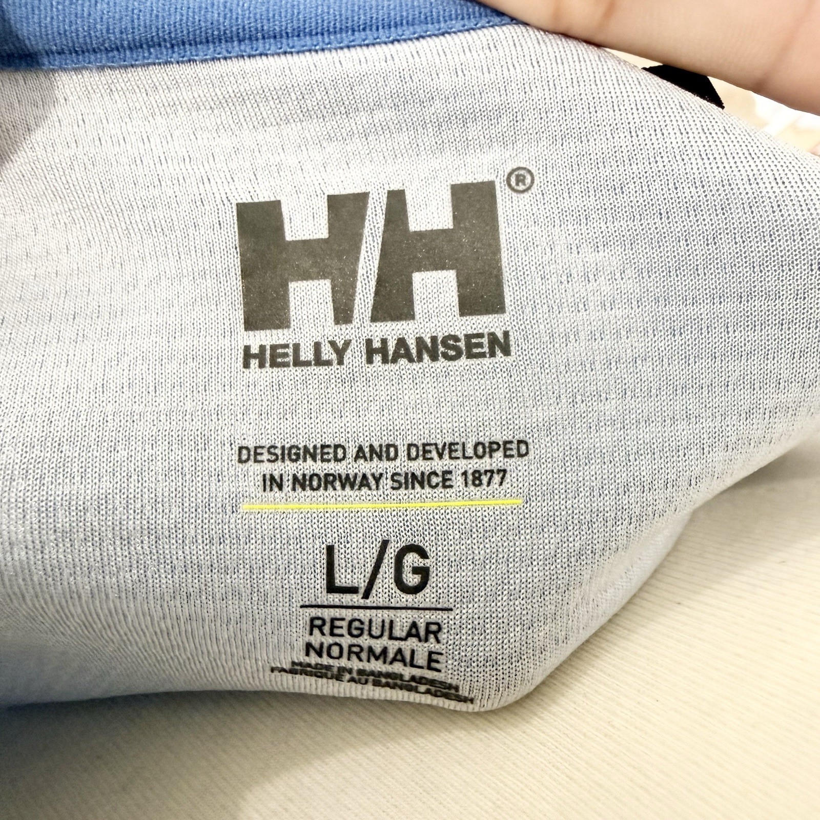 Helly Hansen HH Lifa Active Stolen Dress SPF 50+ Blue Size L VV5425
