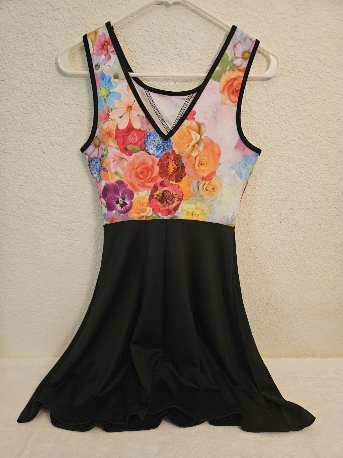 Flamingo Brand Multicolored Floral Botique Dress – Size Small