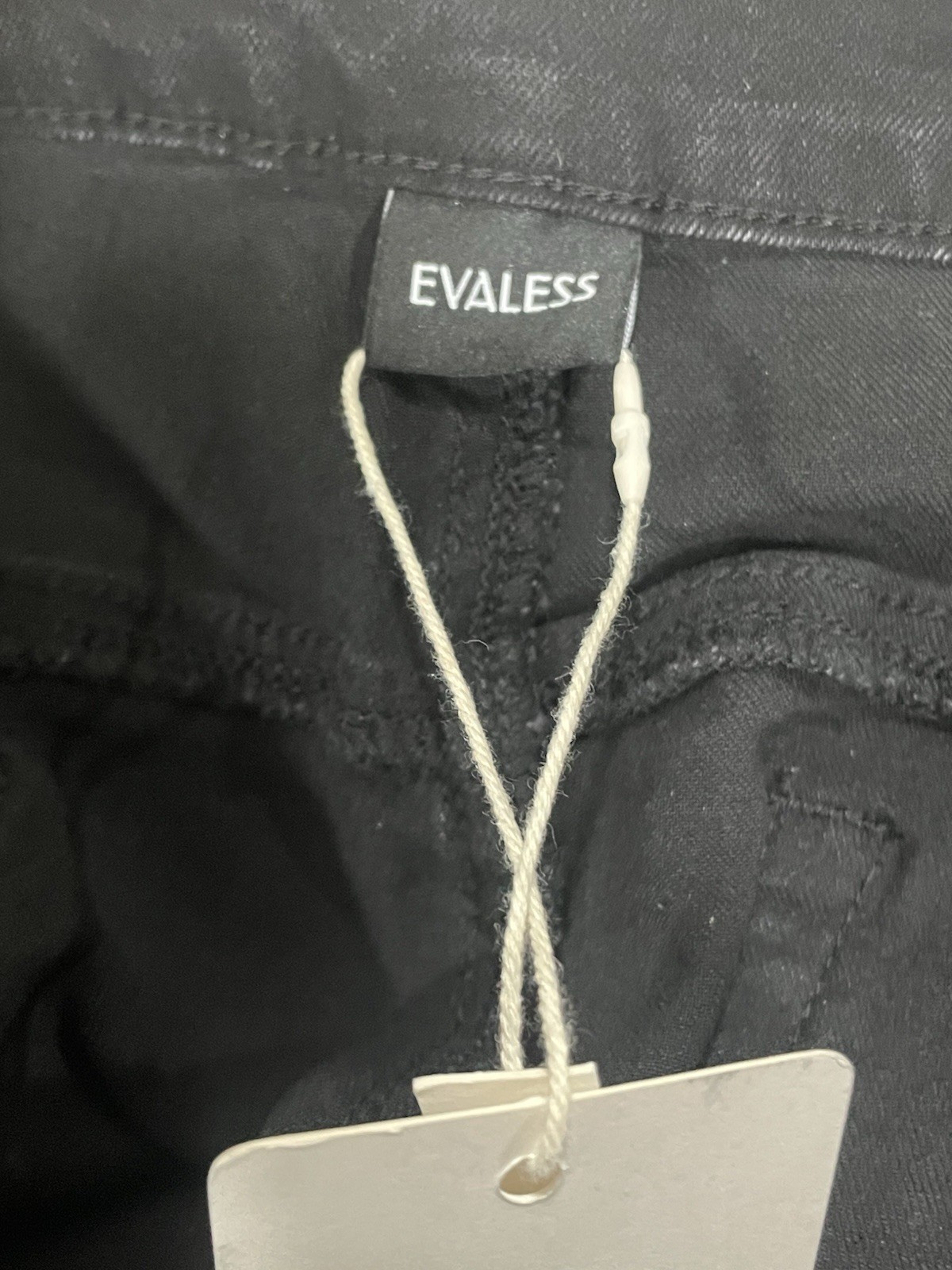 EVALESS Womens Baggy Jeans High Waist Straight Leg Wide Leg Stretchy Size 16