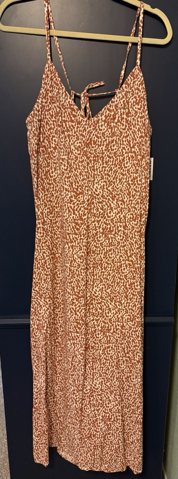 NWT Old Navy Burnt Sienna/Red/Brown Animal Print Maxi Dress XL