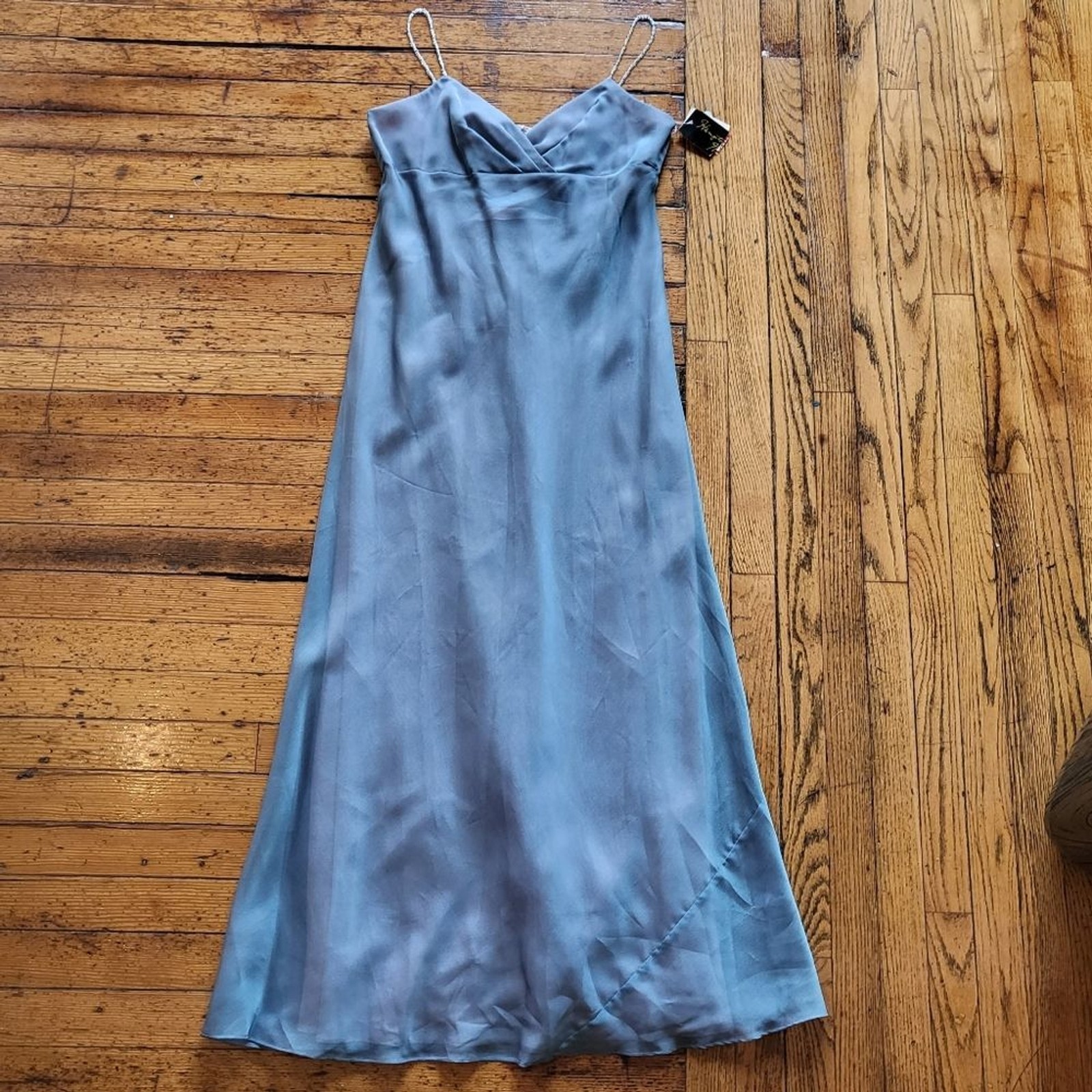 Hampton Nites Beaded Strap Maxi Dress Size 16