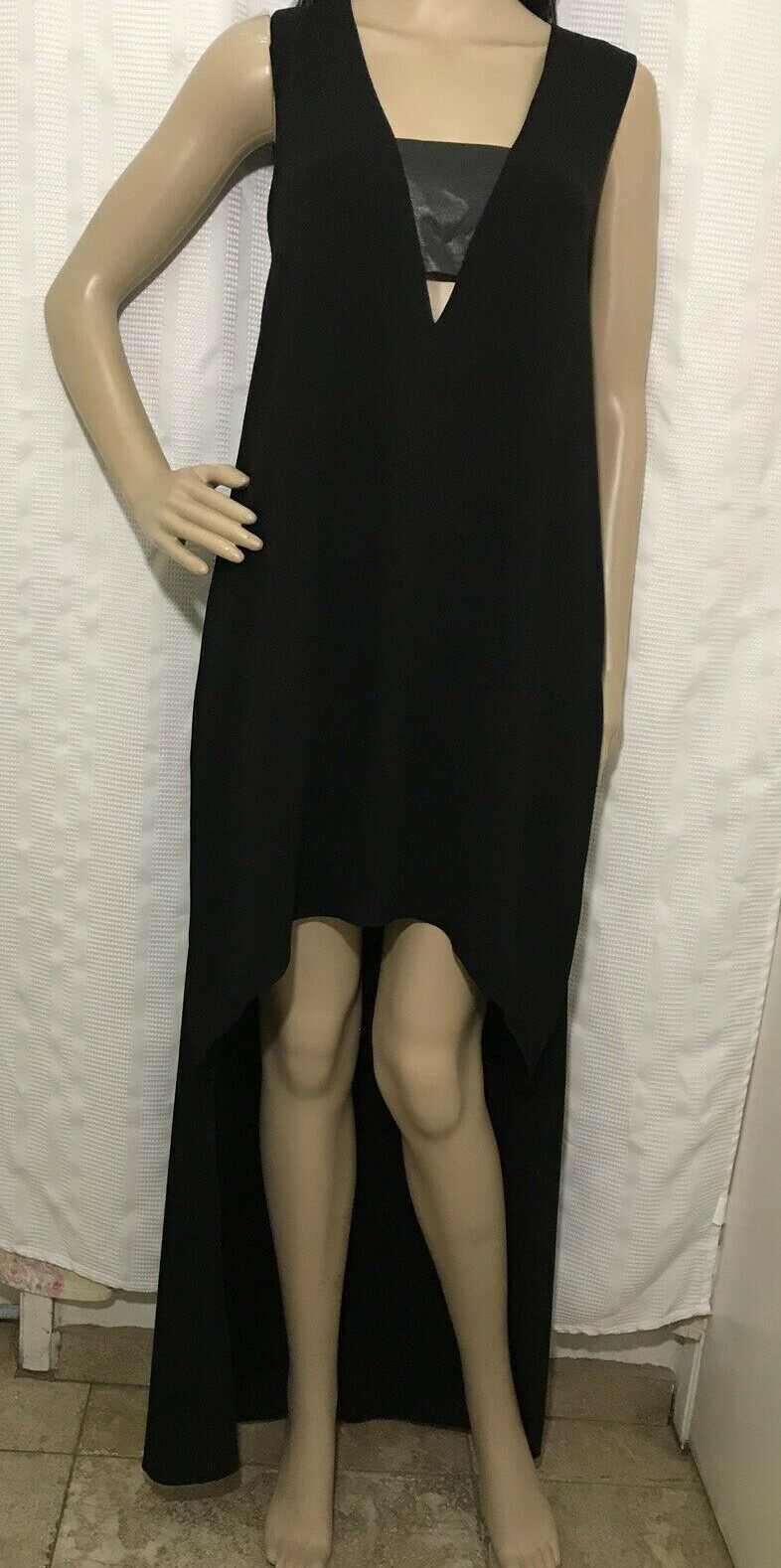 NWT Bcbg MaxAzria Amaryllis High-low Dress Black SZ-2XS-XS,S,M,L $248
