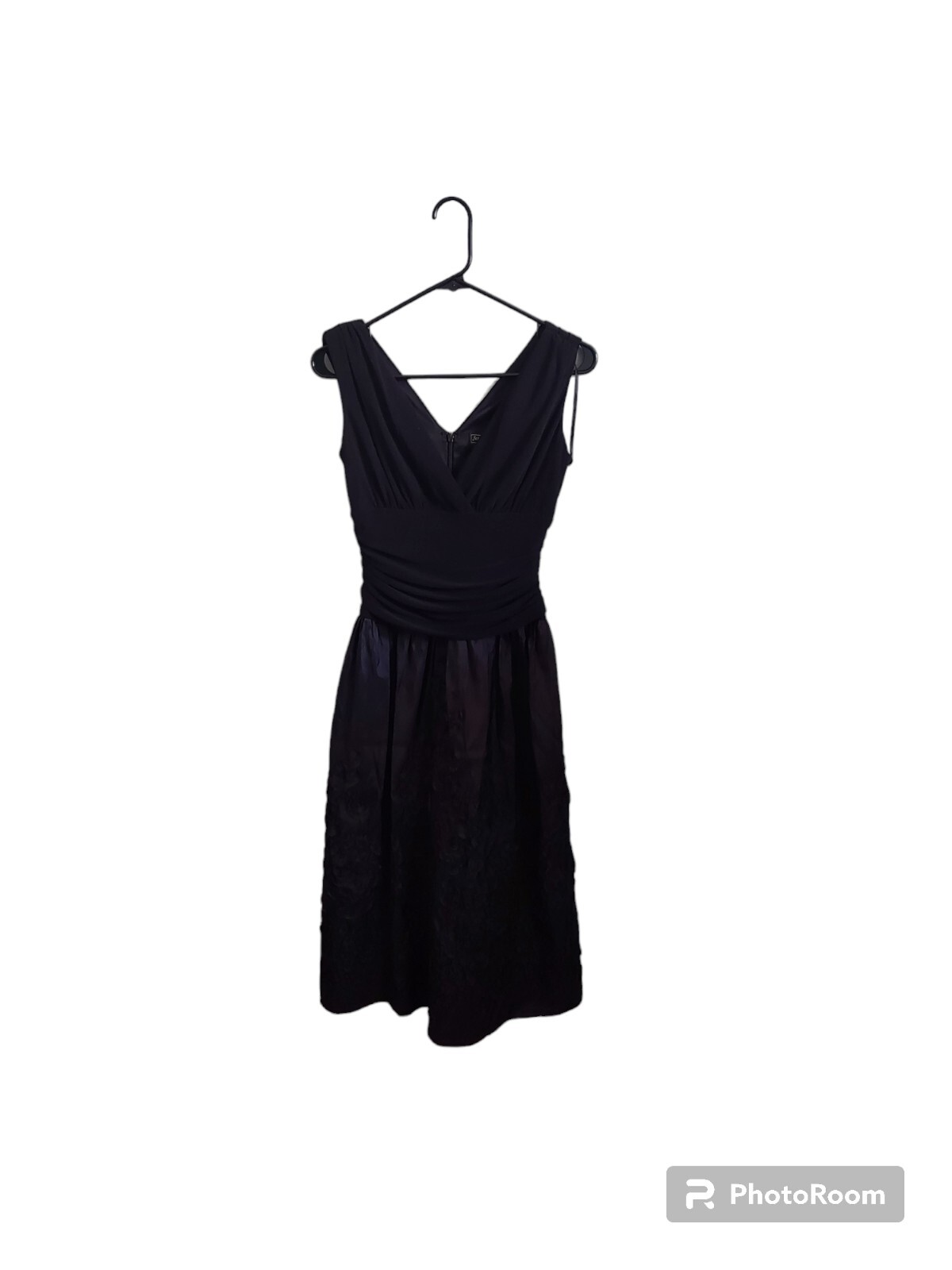 Vtg Y2K Whimsigoth Dress 4 Black Party Babydoll Milkmaid Coquette Homecoming