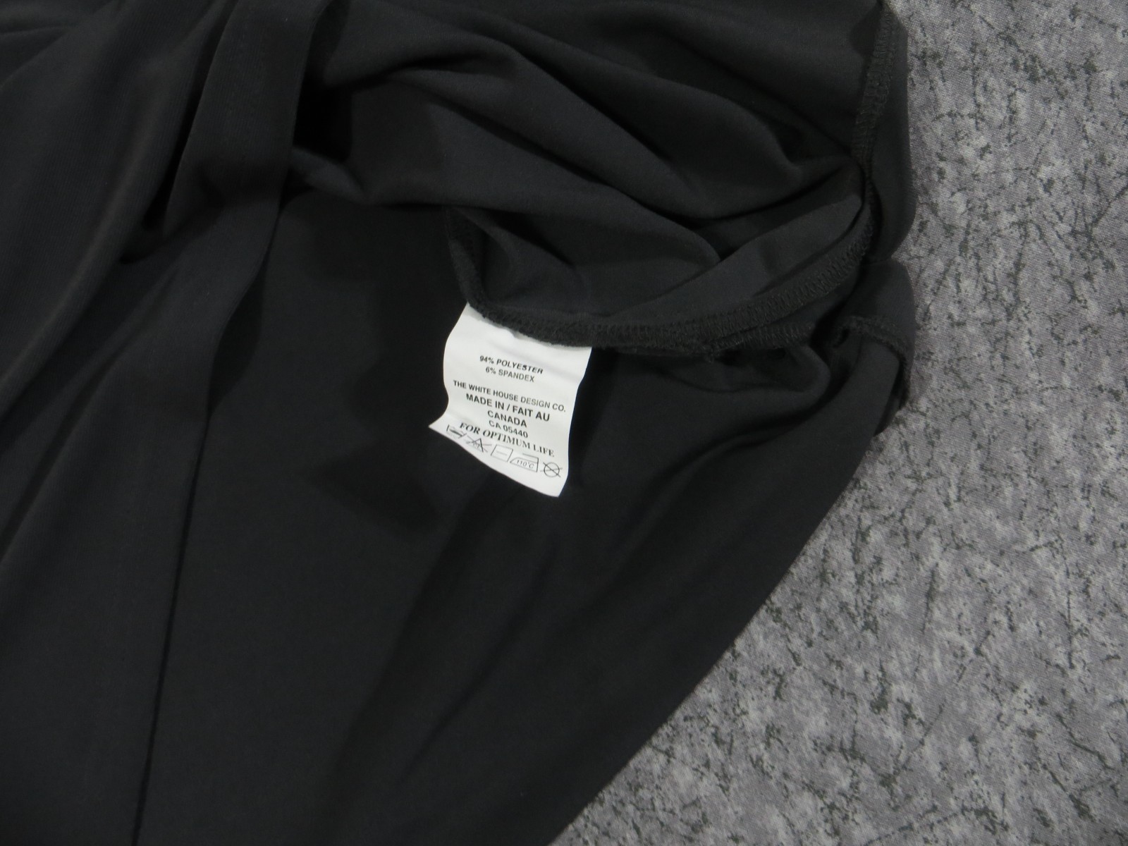 Sympli Slinky Stretch Long Sleeve Dress Womens 10 Pullover Gray