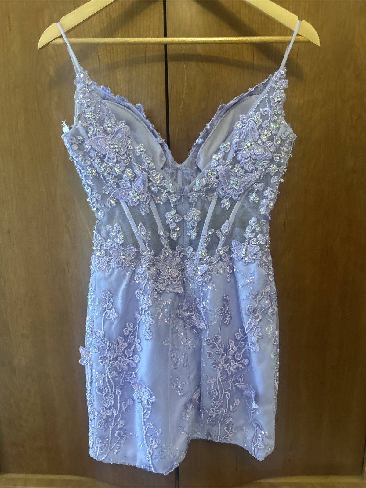 Homecoming Or Prom Dress Size 2-Jovanni Worn One Time!!