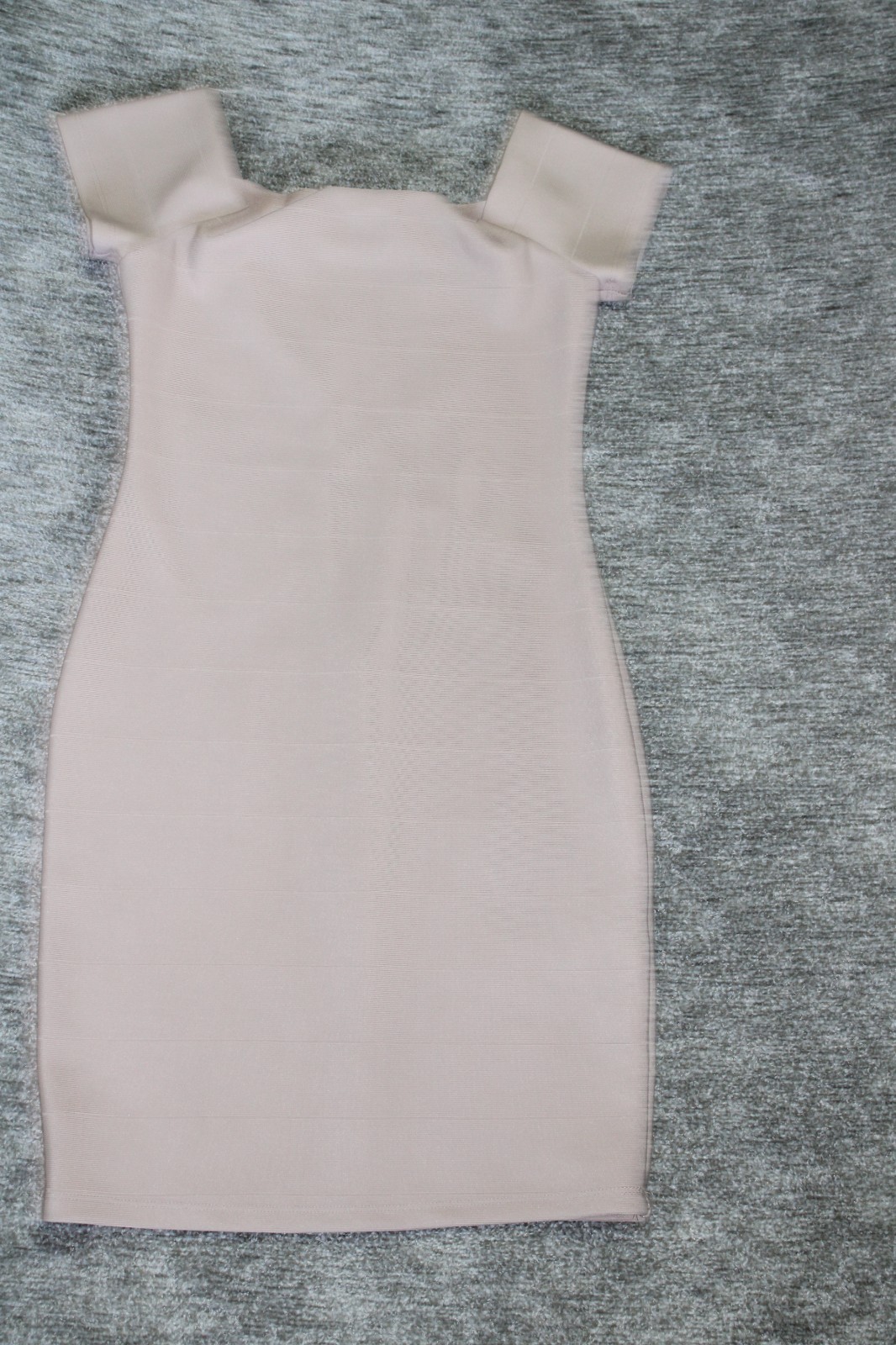 Forever 21 Dress Small Beige Bodycon Sleeveless