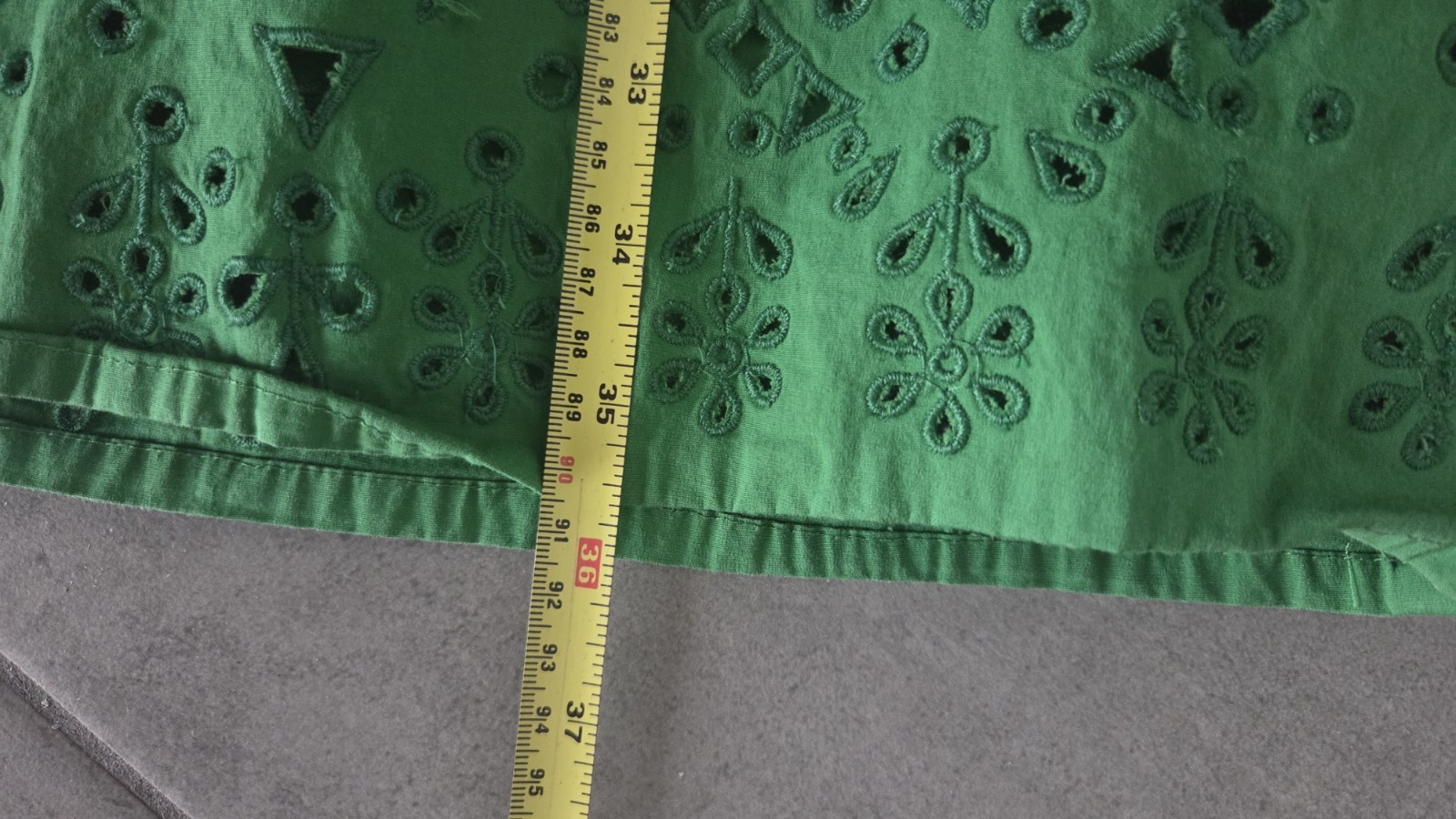 Womens Jude Connally Green Floral Eyelet Hazel Dress Sz XL Preppy Spring Easter
