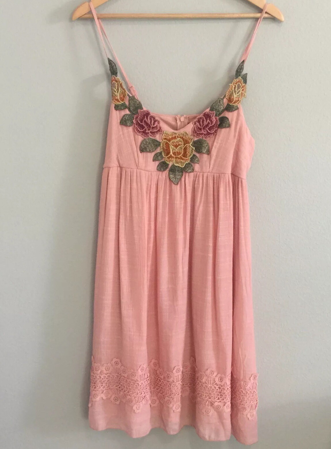 J.Gee NWT Women’s Boho Cocktail Festival Dress Size S Floral Detail Multi Color