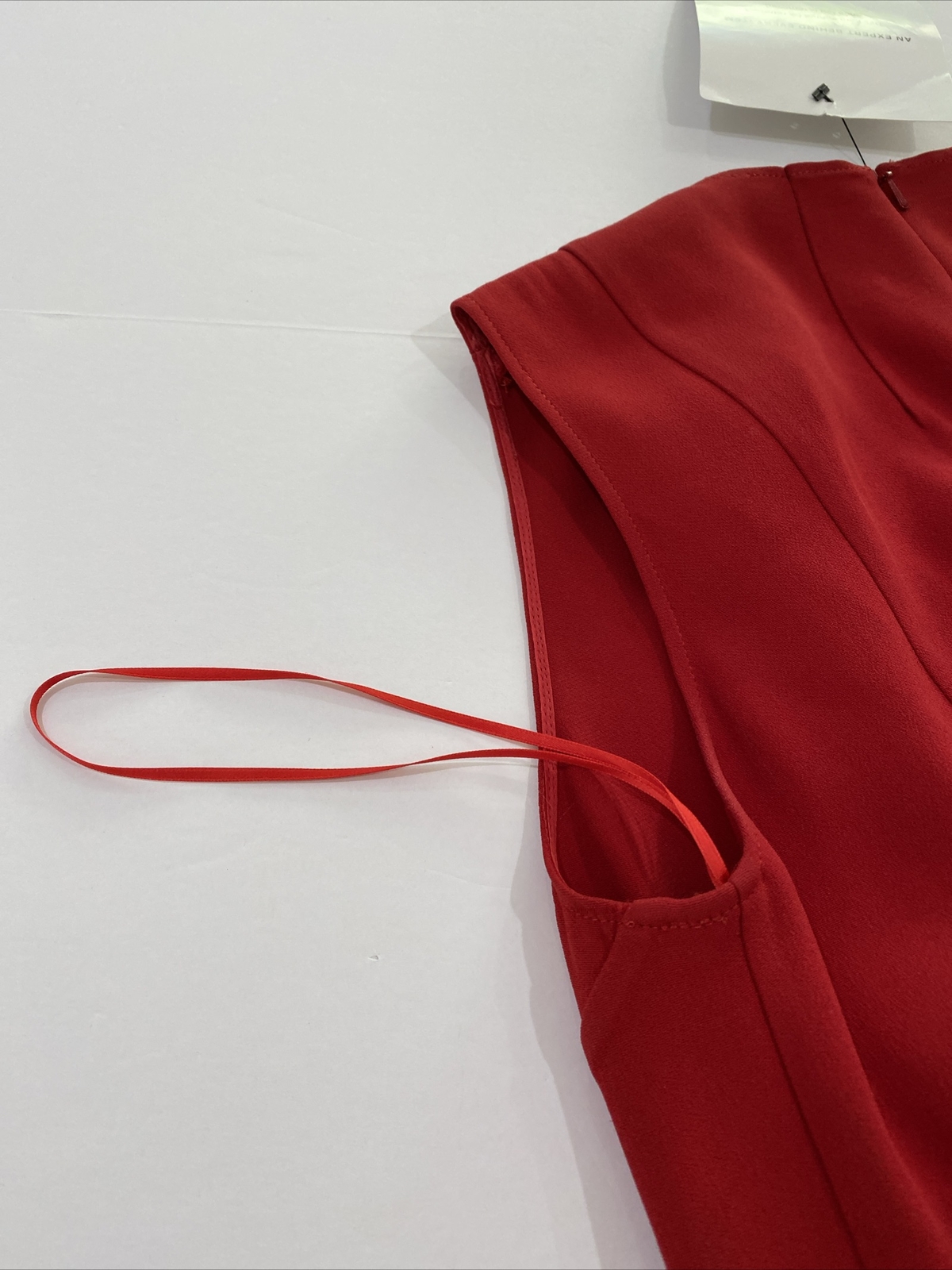 RealReal Ermanno Scervino Women’s V-Neck Red Peplum Dress M IT 42/44 US 6/8