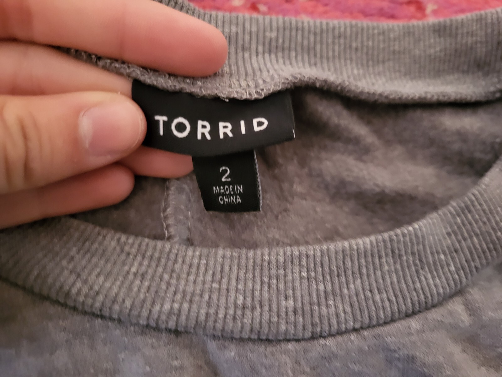 Womens Torrid 2 Plus gray rainbow sleeve stripe sweater dress Pride cheerful