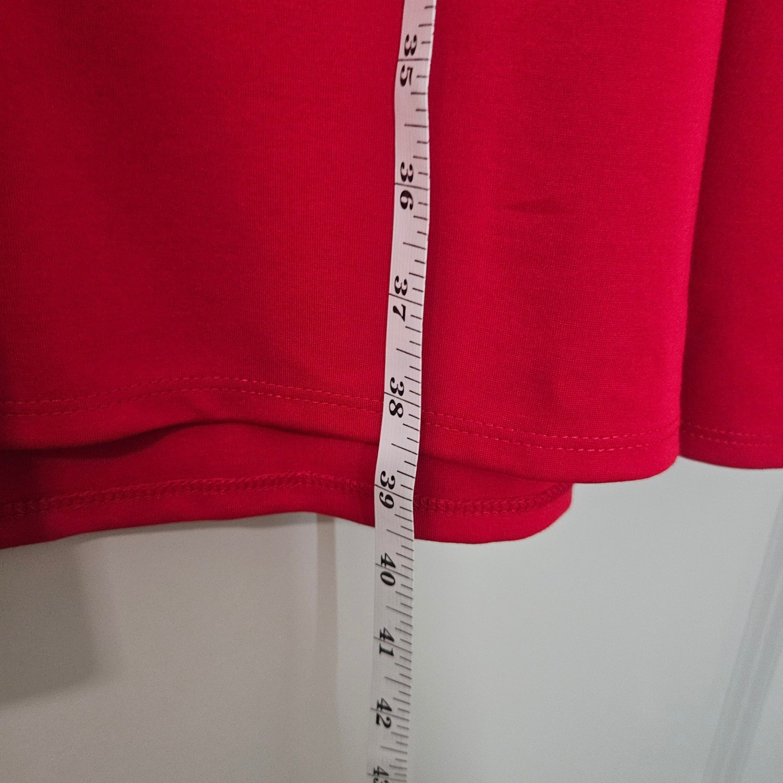Jude Connally Franca Red Feather Cuff Dress Womens XL Long Sleeve Holiday NEW