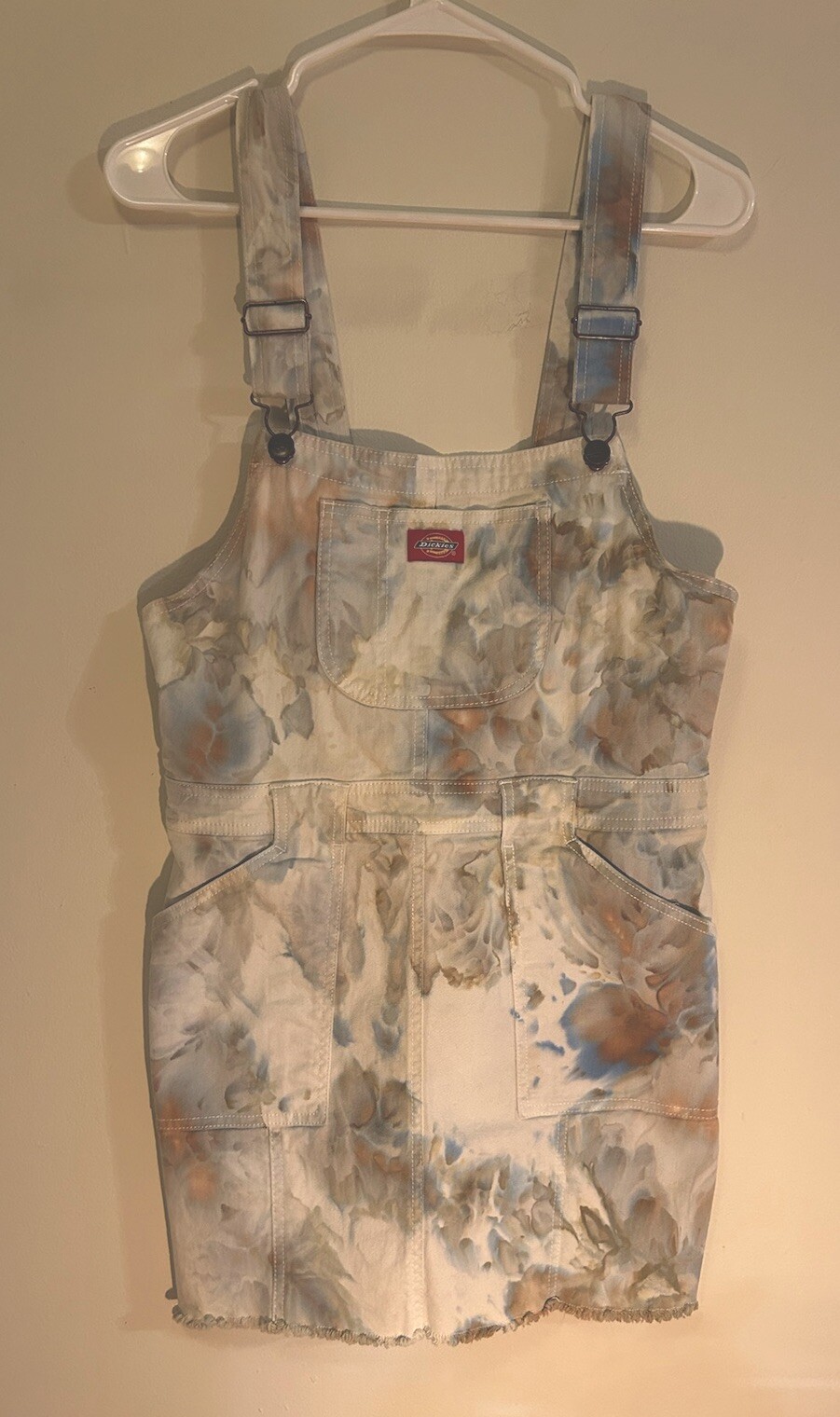Dickies women’s overalls tye dye dress