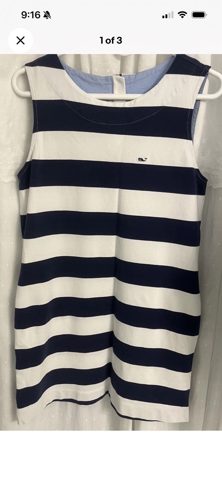 Vineyard Vines Target Striped Dress Medium M