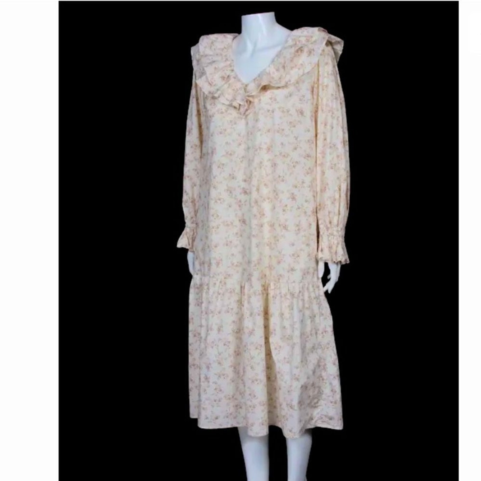 Who Wore What Wear Cottage Prairie Vintage inspired midi Dress