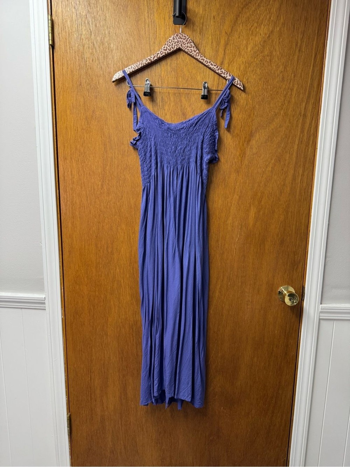 Emerson Fry India Collection Santiago Sundress Sleeveless Midi Iris Purple XS/S