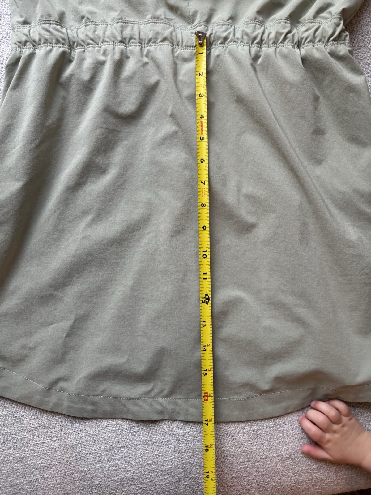 The North Face Never Stop Wearing Adventure Dress Large Tea Green Mint Adjustabl
