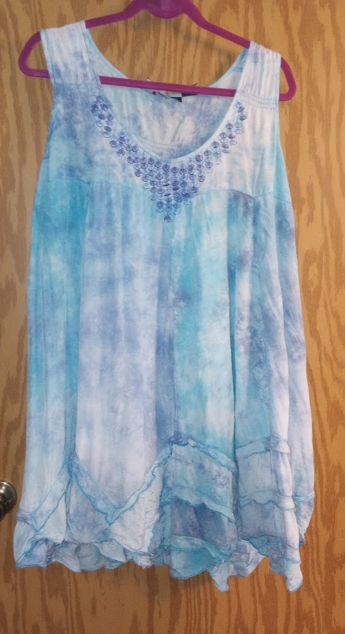 womens denim 24/7 dress size 18W
