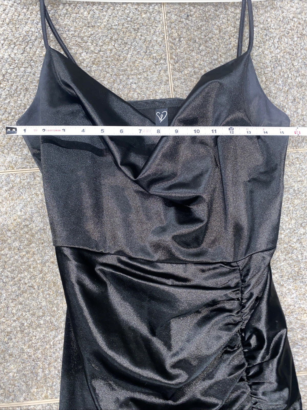 windsor dress polyester blend black See pics for measurements