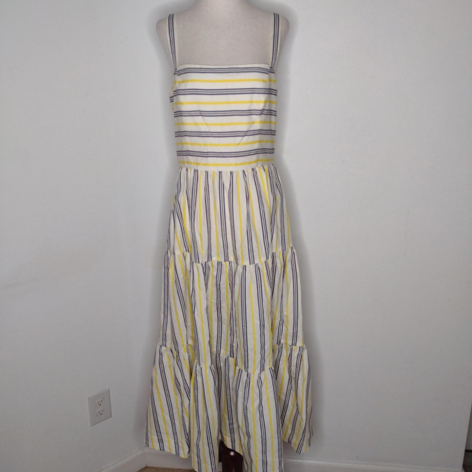 NWT Jason Wu Women’s White/Yellow/Black Dress Size 8