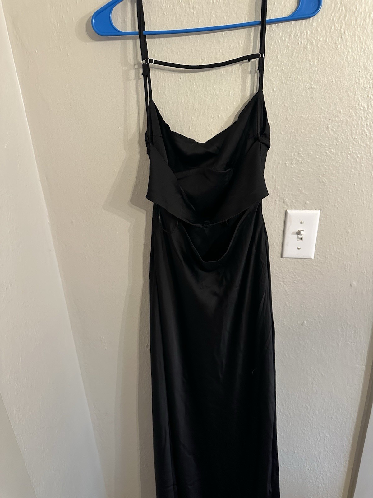 thirty/thirty LA Women’s Full Slip Black Solid Adjustable Straps Size M