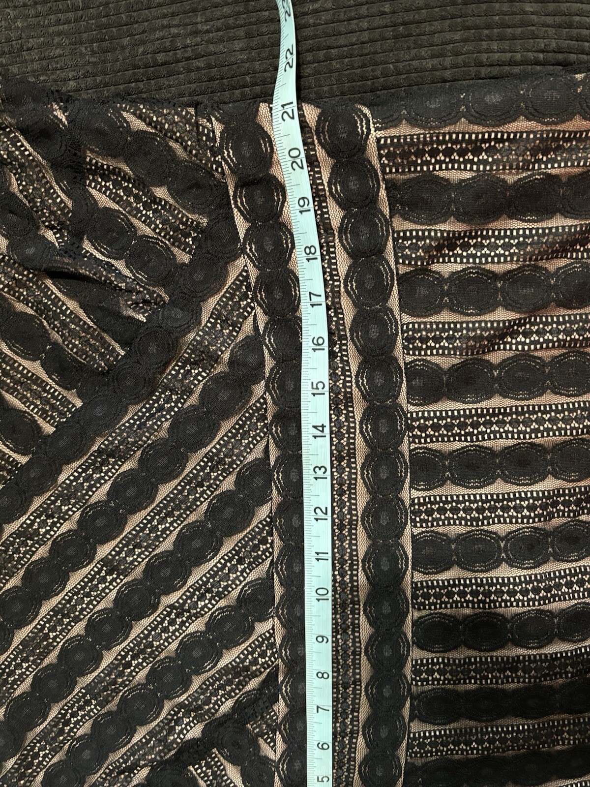 Signature Harper Lace Black Lined Sleeveless Dress Long Size 20W Side Zip