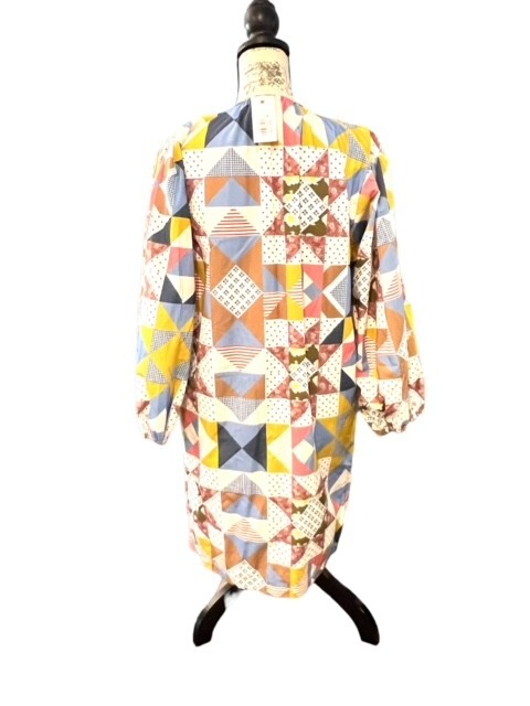 Brooke Wright Willow Quilt Dress Cotton Poplin Size Medium Cottage NWT USA MADE