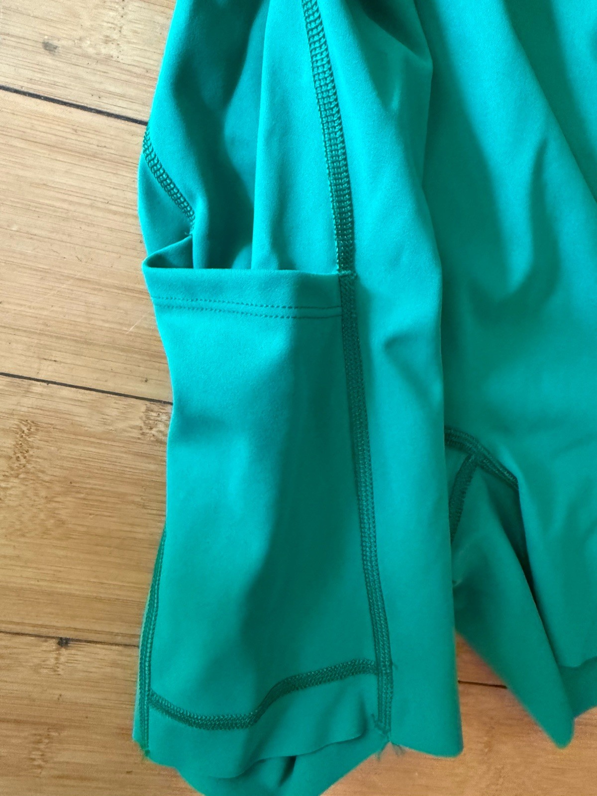 SPANX Get Moving Zip Front Tennis Golf Sport Dress Field Green Small Pocket