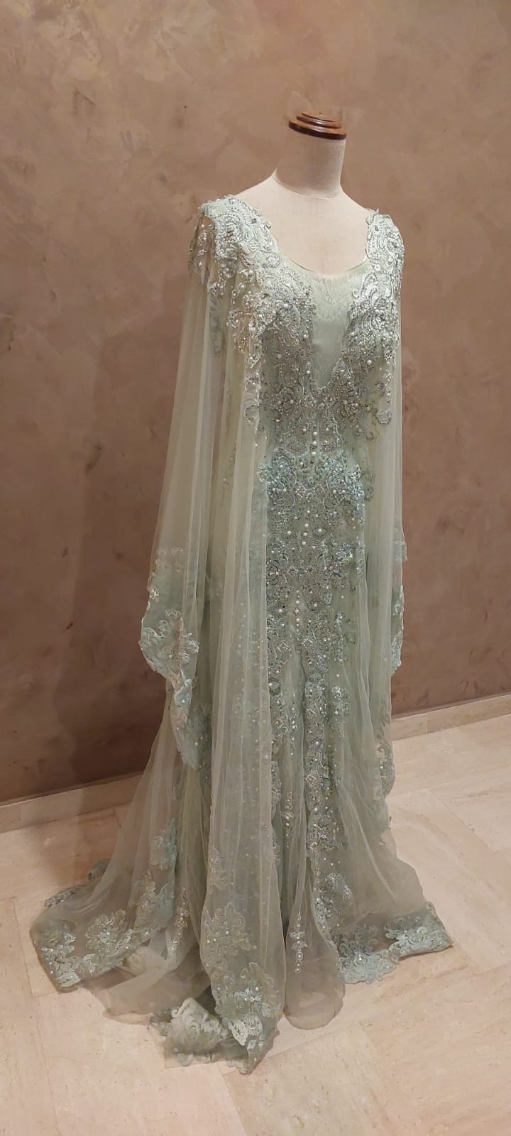 Seafoam Gown