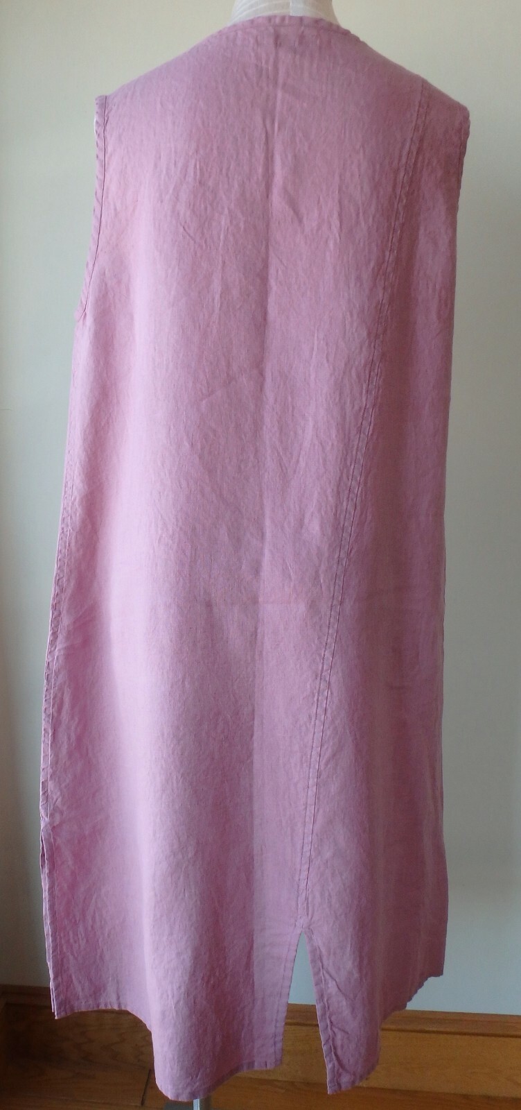 FLAX Designs LINEN DRESS S & L NWT Vancouver Dress BLOSSOM