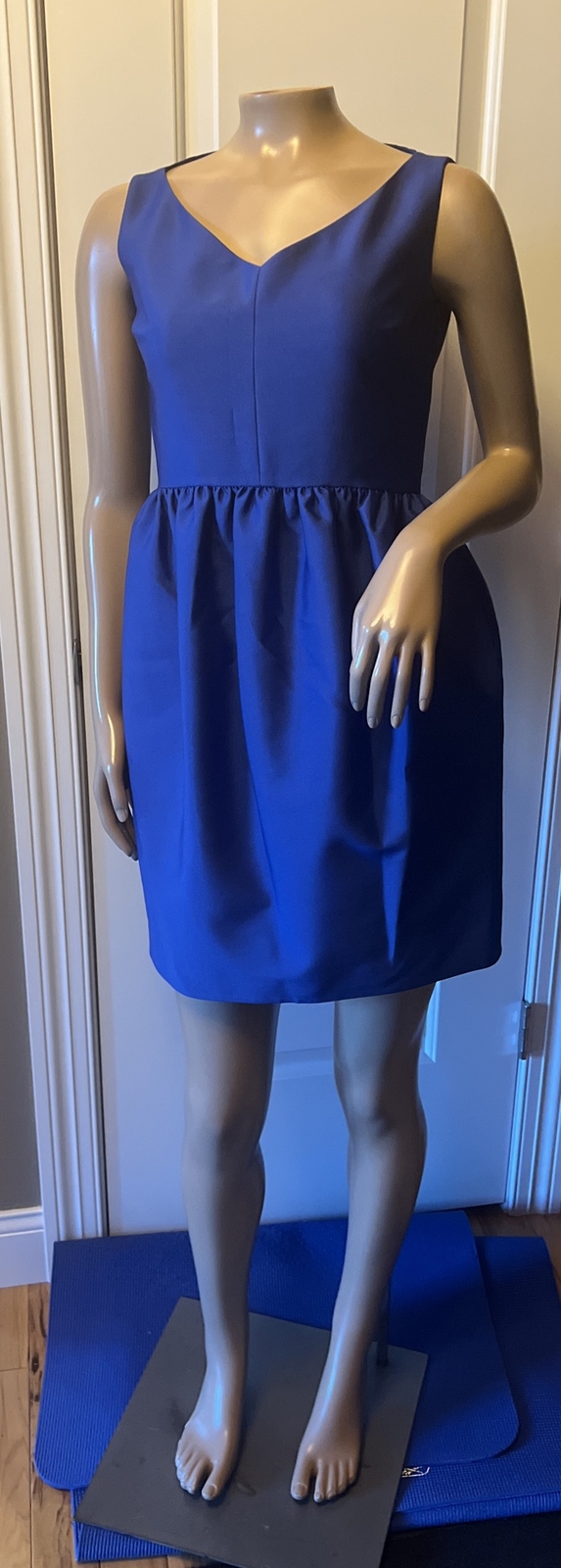 KATE SPADE Cupcake Skirt Sleeveless Dress Women’s Size 0 Lapis Blue