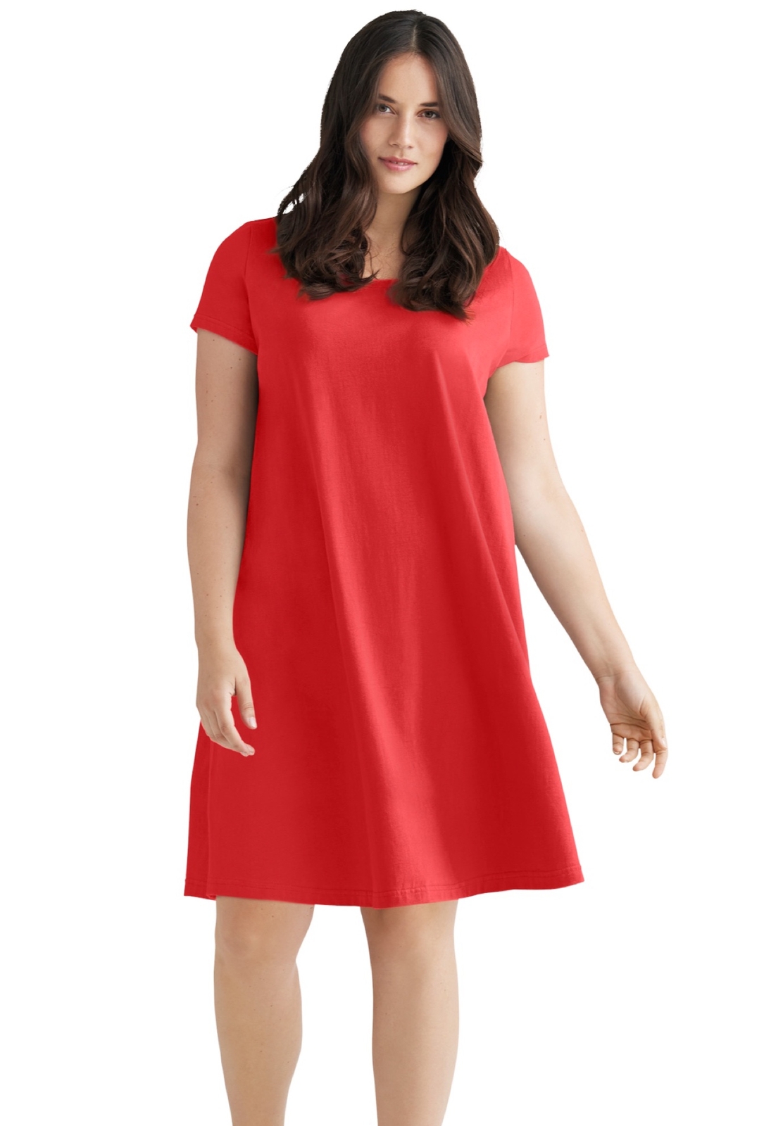 ellos Women’s Plus Size A-Line Tee Dress